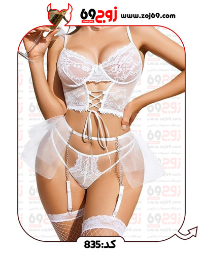 خرید فوری لباس خواب کاستوم فانتزی عروس کد 835 زوجکالا دات نت