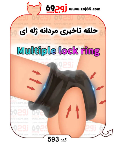 خرید فوری حلقه تاخیری مردانه ژله ای کد 593 زوجکالا دات نت